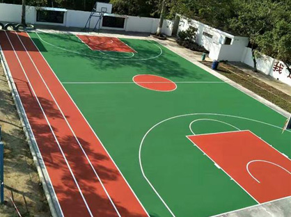 为湖南省衡阳县桐梓中学修建塑胶篮球场和羽毛球场捐款